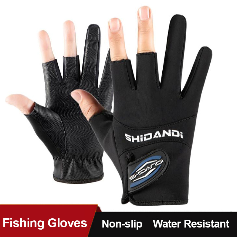 Fishing Boat Oar - Luvas de Pesca Masculinas com Três
