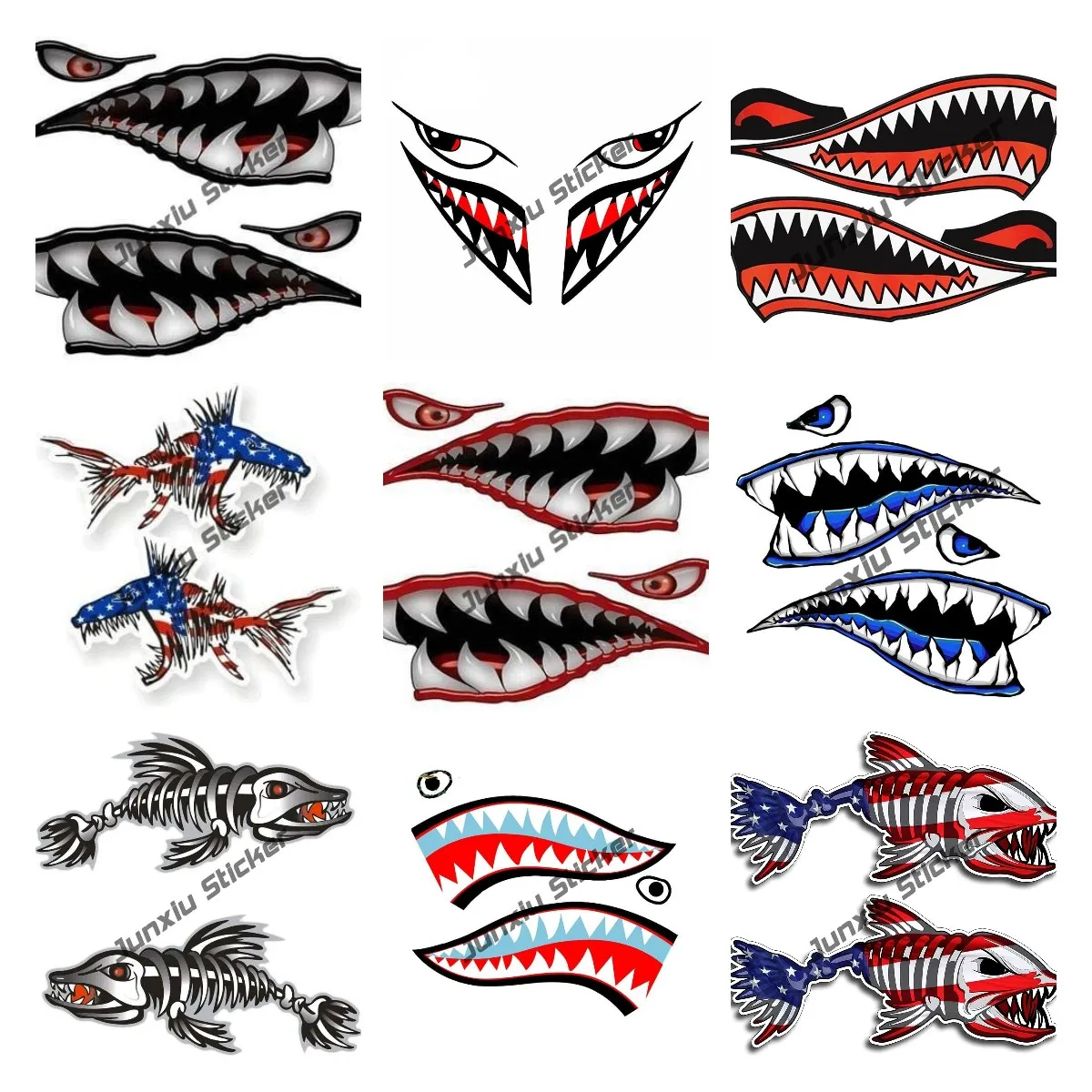 Arte da parede warhawk tubarão - Fishing Boat Oar avaliação e preço