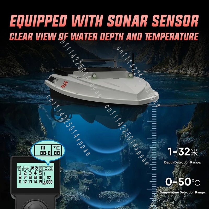 Barco de Isca com Controle Ele - Fishing Boat Gps avaliação e preço